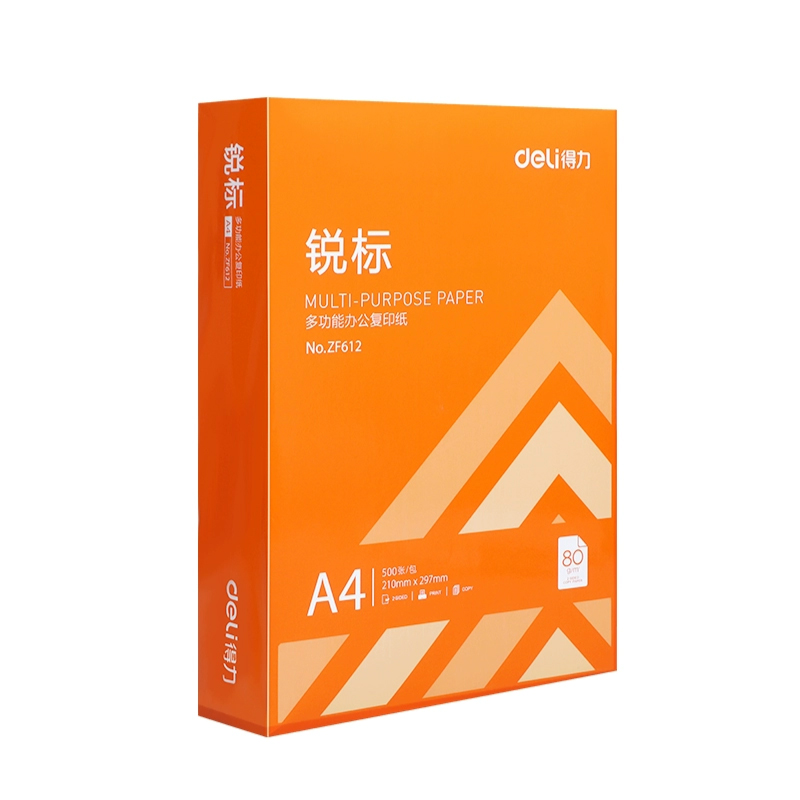 YOUCH-00072，得力A4纸打印纸  型号：70g 【锐标】-1包 500张